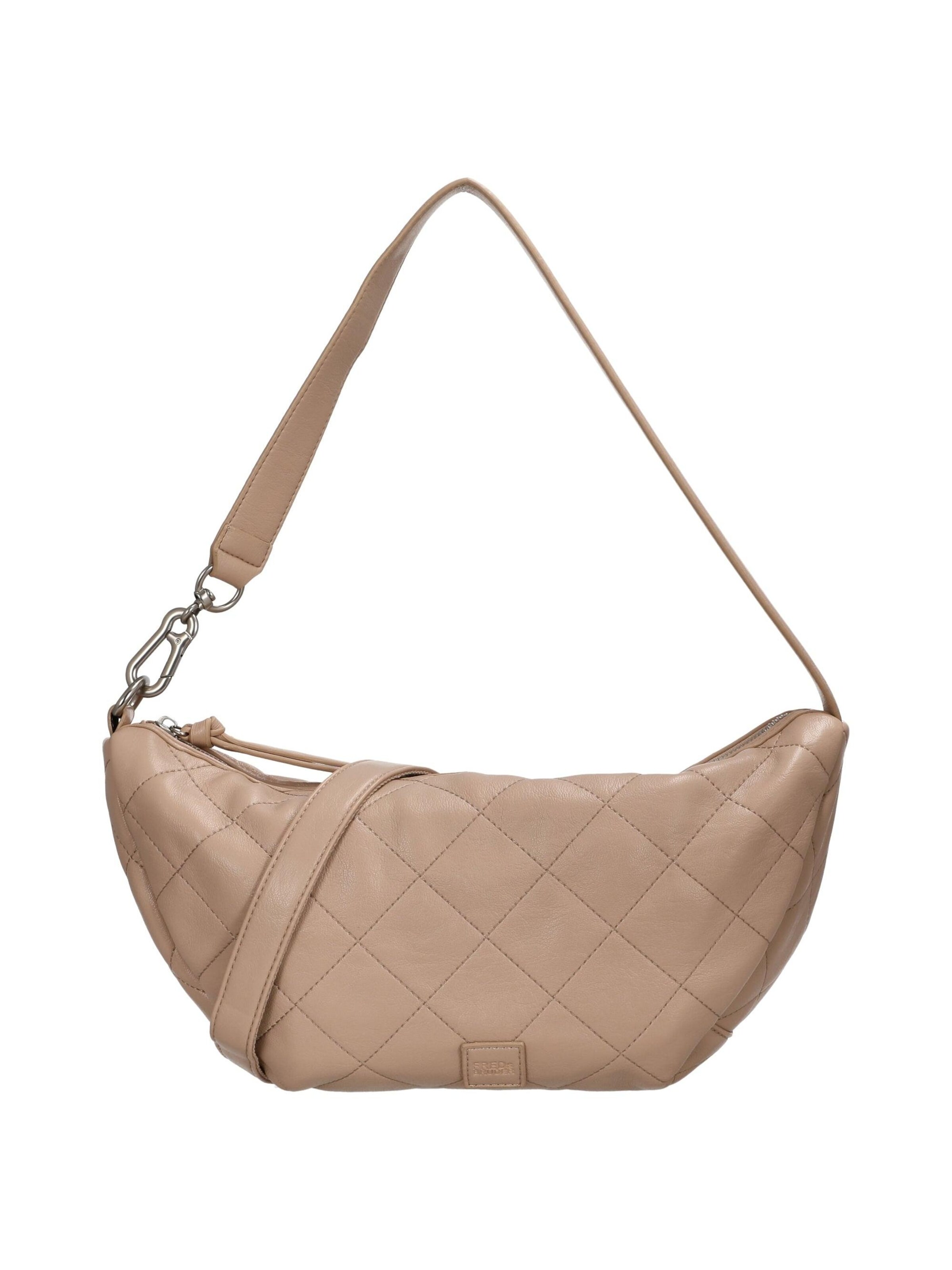 FREDsBRUDER Umhängetasche 'Comfy Carry'‌‌‌‌‌‌ in Beige: Vorderseite
