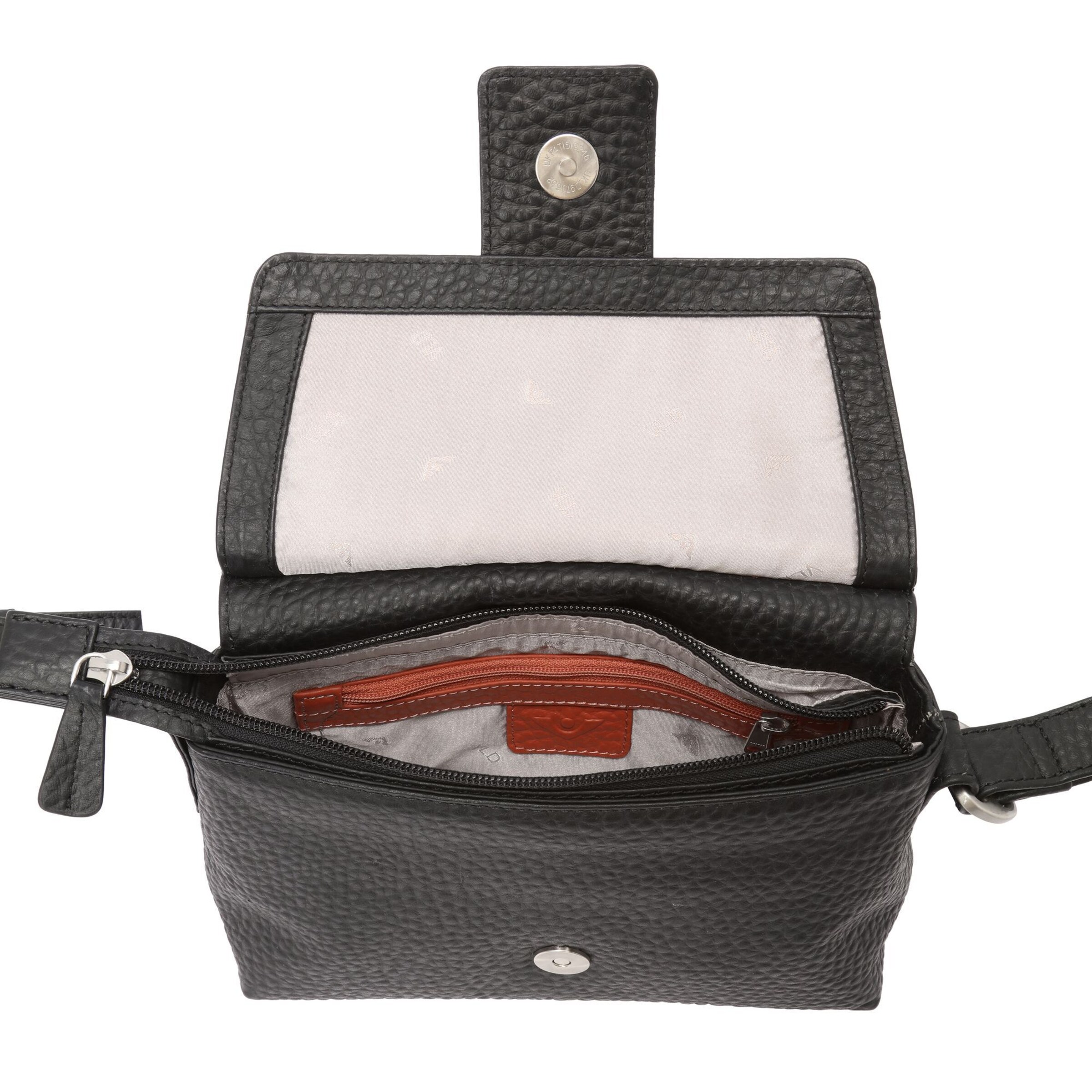 VOi Schoudertas 'Hirsch' in Zwart