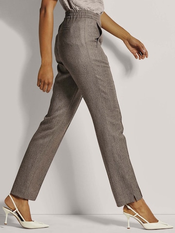 Effilé Pantalon MADELEINE en marron
