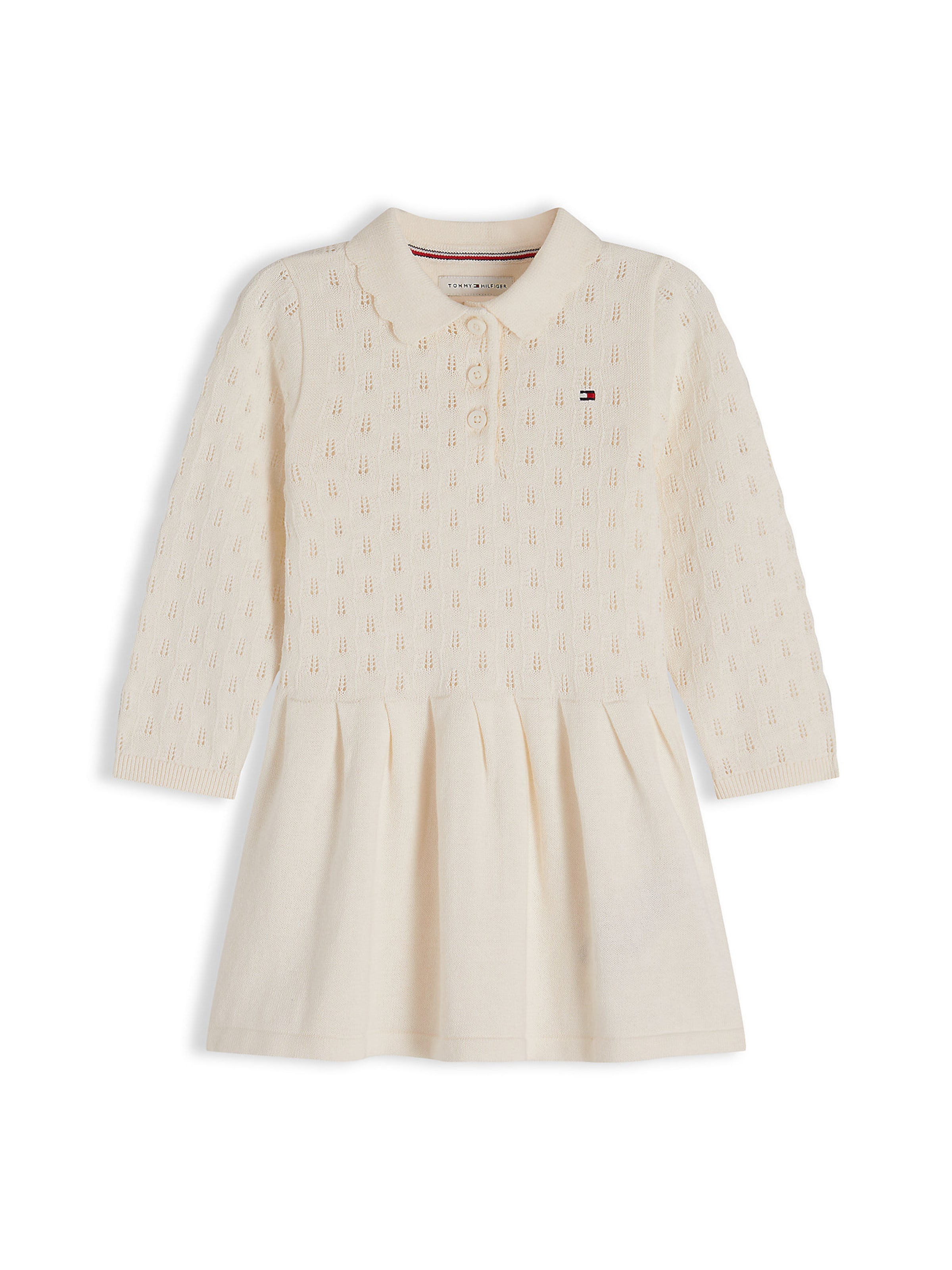 TOMMY HILFIGER Kleid in Beige: Vorderseite