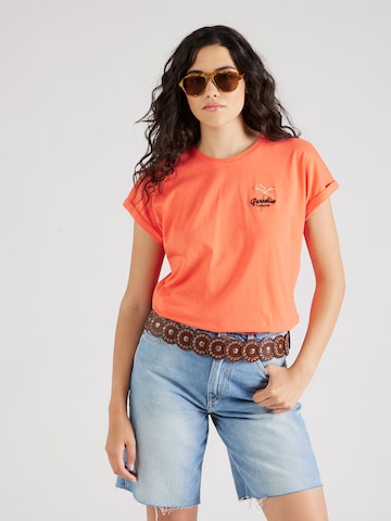 GARCIA Majica | oranžna barva: sprednja stran