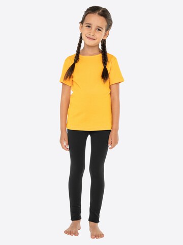 celodoro Regular Leggings 'Thermal Underwear' in Black: front