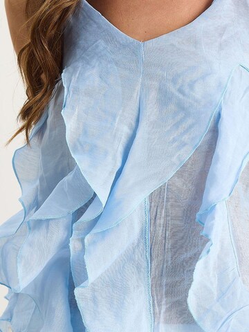 Chemisier Bianco Lucci en bleu