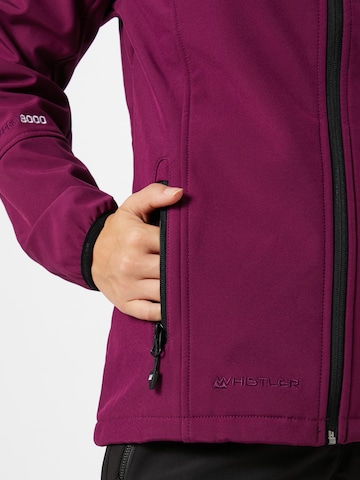 Whistler Softshelljacke 'Covina W-PRO 8000' in Lila