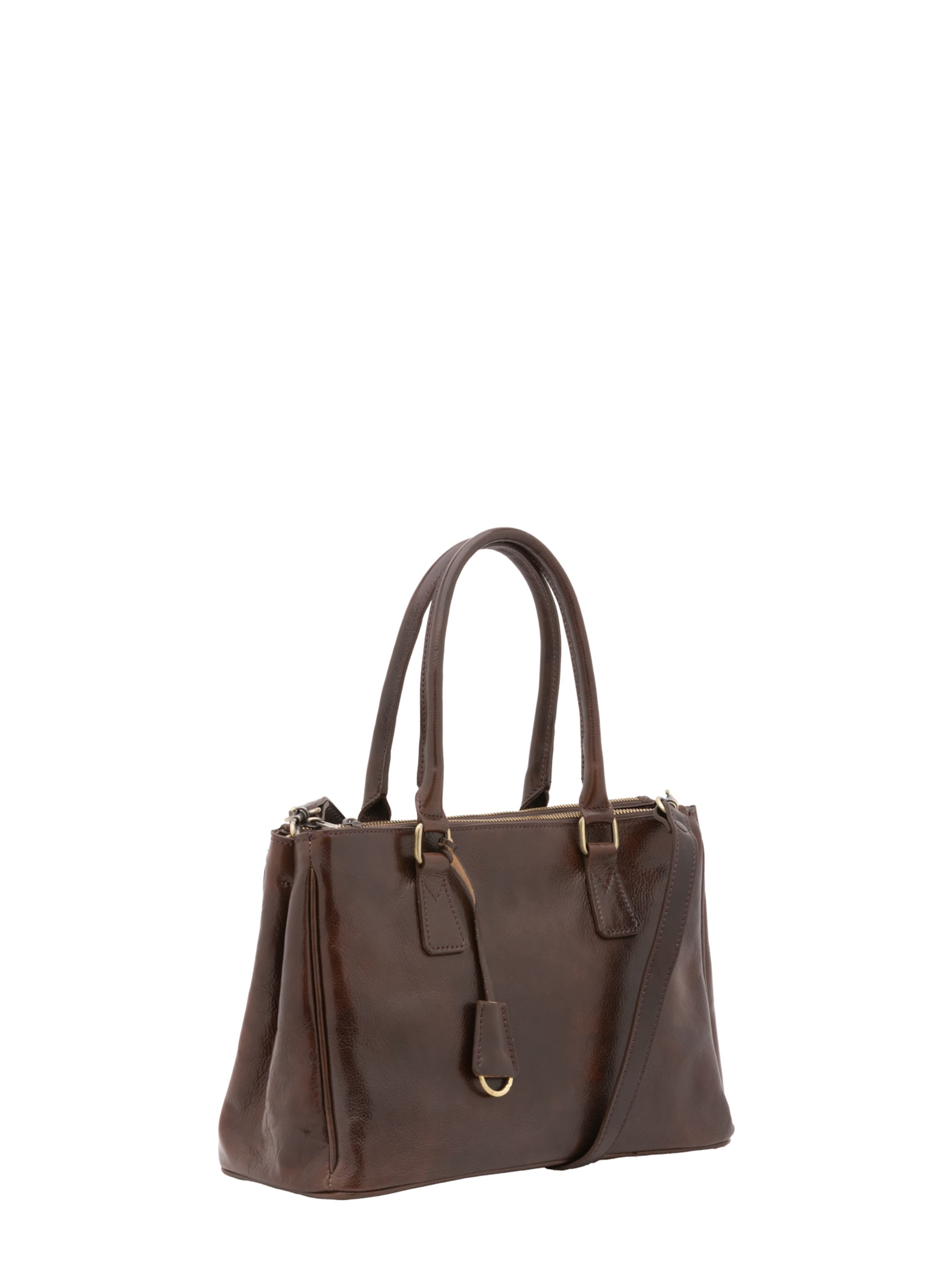 Borsa a tracolla di Viola Castellani in marrone: frontale