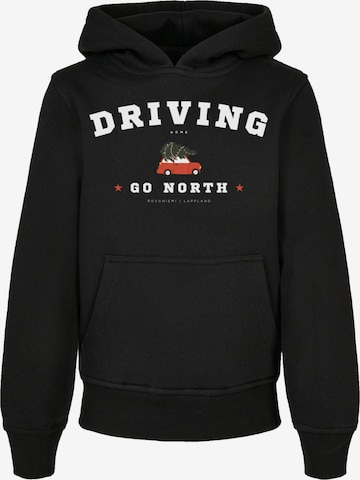 F4NT4STIC Sweatshirt in Black: front