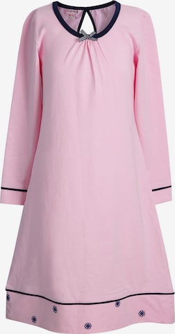 La V Nachthemd 'Nachthemd Amy' in Roze: voorkant