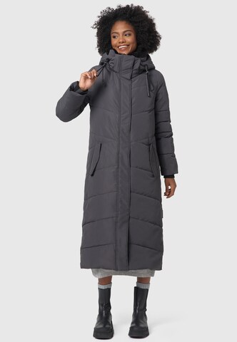 NAVAHOO Wintermantel 'Hingucker XIV' in Grijs