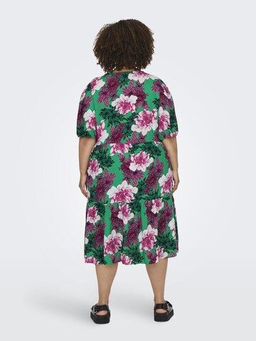 ONLY Carmakoma Zomerjurk in Groen