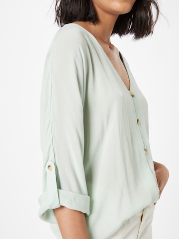 PIECES Blouse 'Sanne' in Green