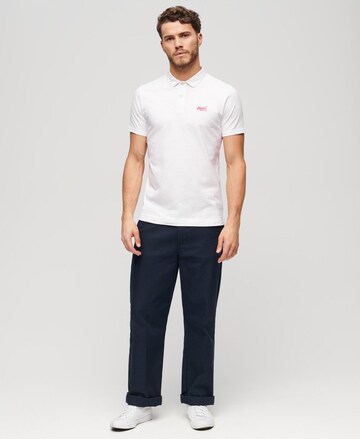 T-Shirt Superdry en blanc : devant