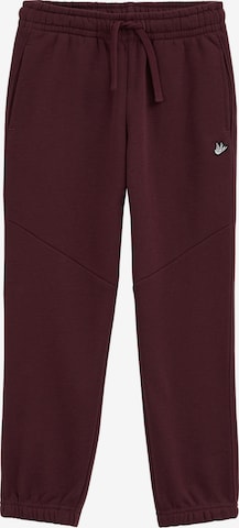 WE Fashion Tapered Housut värissä lila: etupuoli