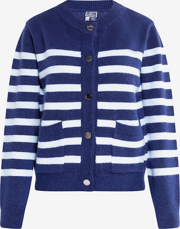 Cardigan DreiMaster Maritim en bleu : devant