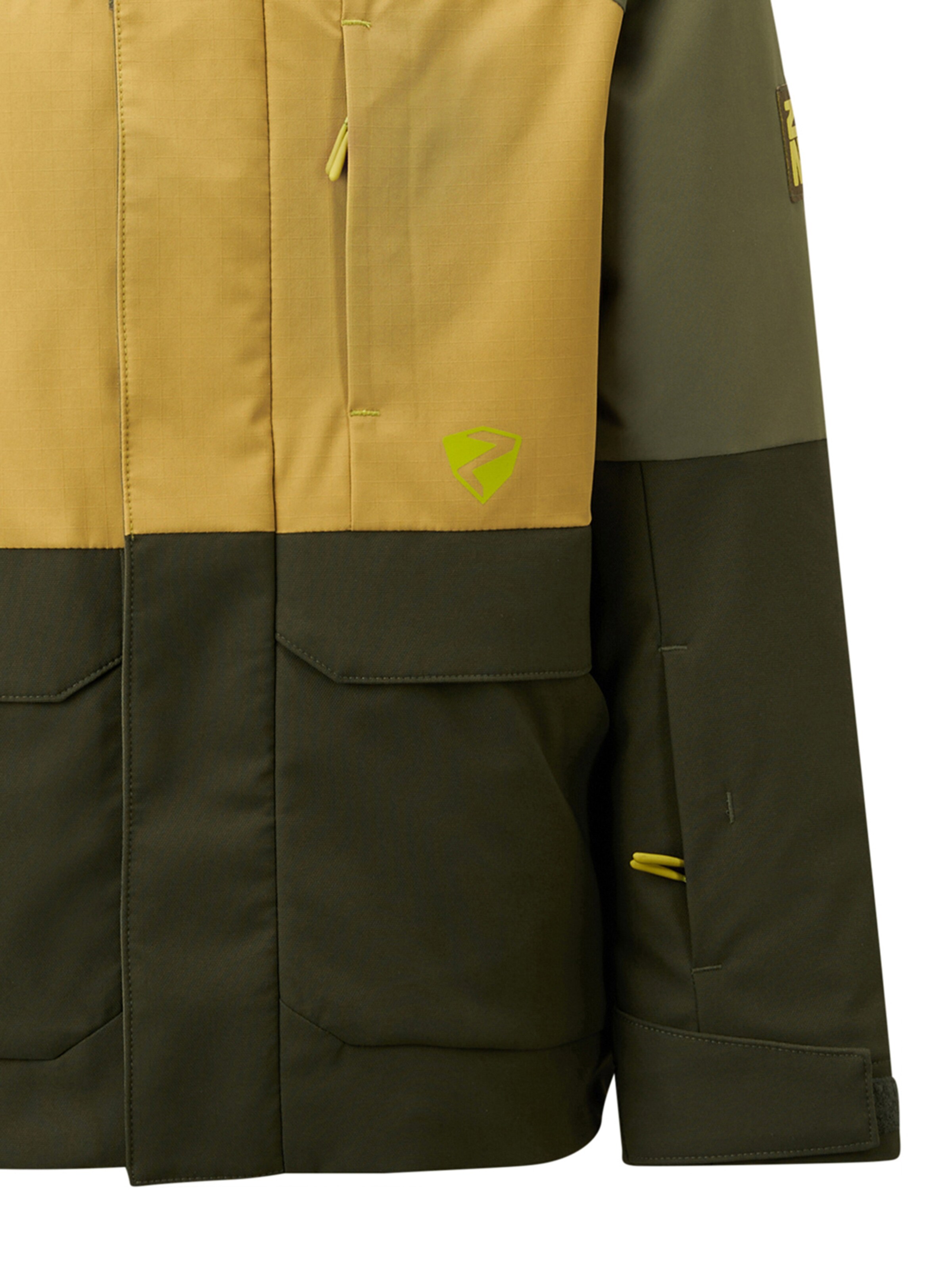 ZIENER Athletic Jacket 'Alim' in Green