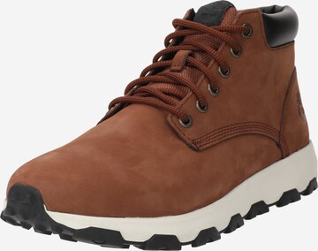 Bottines à lacets 'Winsor Park' TIMBERLAND en marron : devant