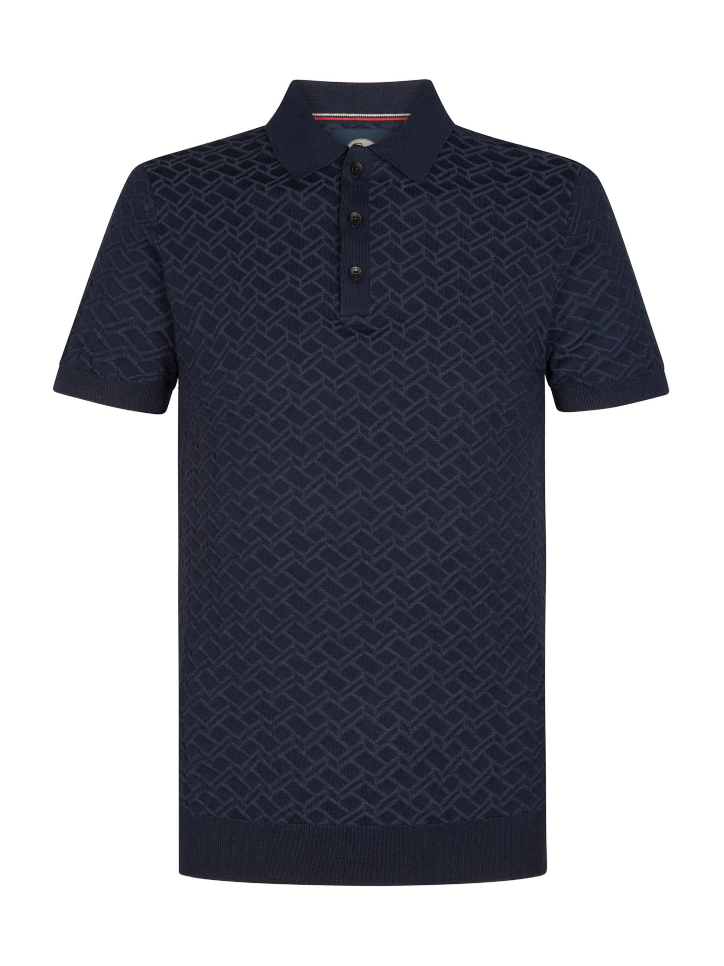 Petrol Industries Sveter - Modrá: predná strana