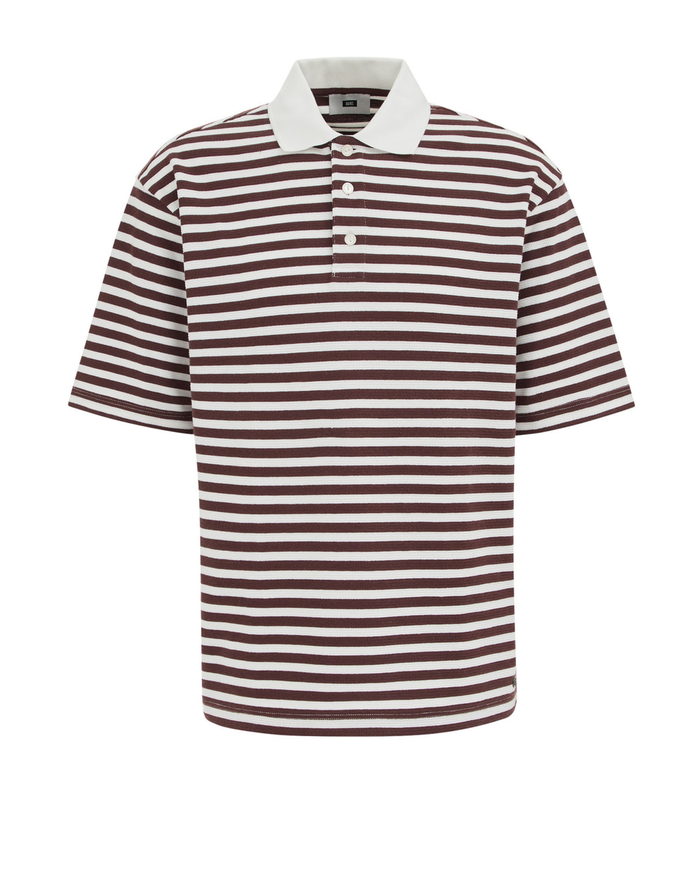 WE Fashion T-shirt i brun: framsida