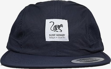 Surf Monkey Sportpet 'Laufmütze' in Blauw: voorkant