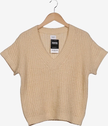 SAINT TROPEZ Pullover XS in Beige: Vorderseite