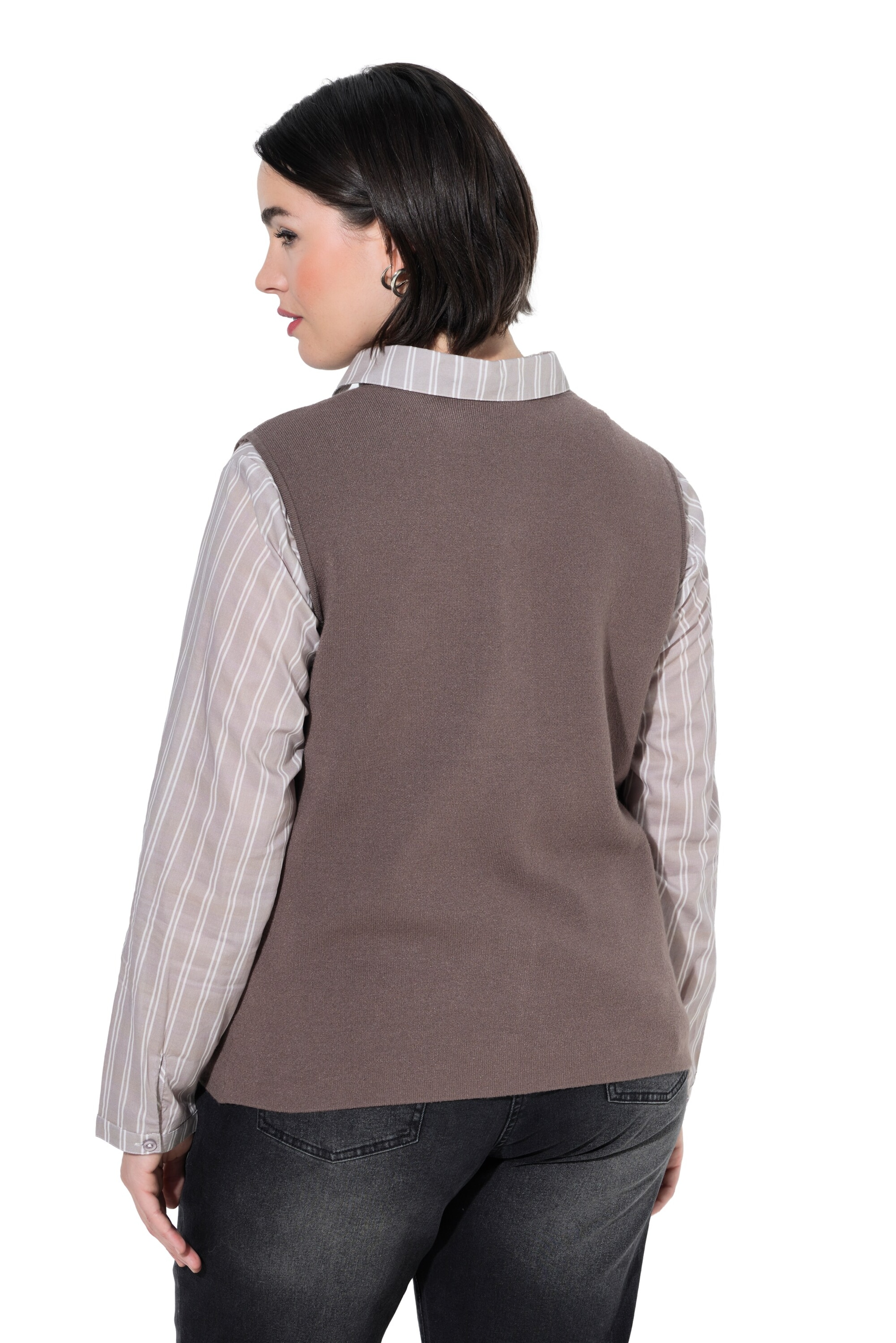 Ulla Popken Weste in Beige