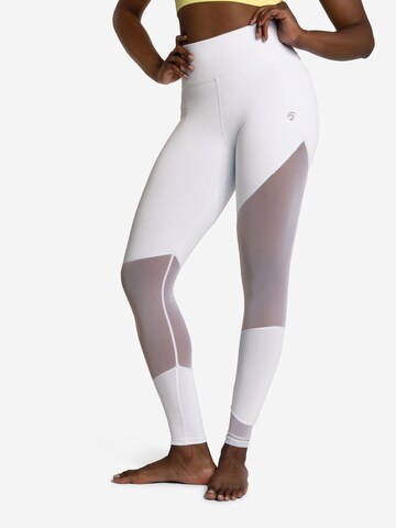 Skinny Leggings 'Joy' di OCEANSAPART in bianco: frontale