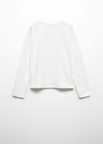 MANGO KIDS Shirt 'Wish' in White