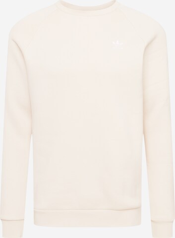 ADIDAS ORIGINALS - Sweatshirt 'Adicolor Essentials Trefoil' em branco: frente