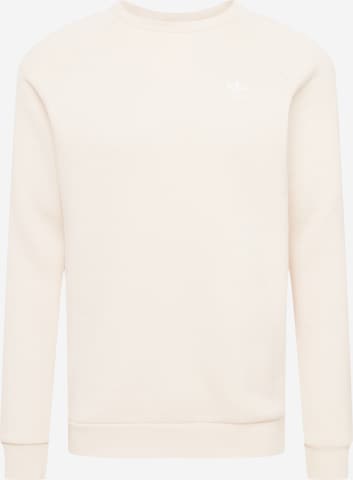ADIDAS ORIGINALS Regular fit Sweatshirt 'Adicolor Essentials Trefoil' in White: front
