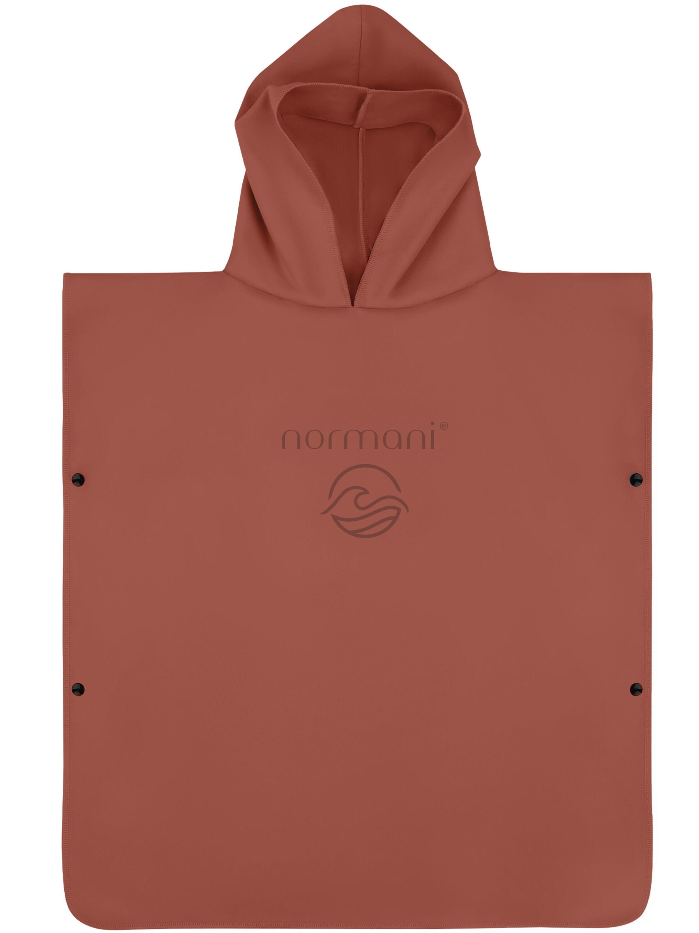 Peignoir 'Manati' normani en rouge : devant