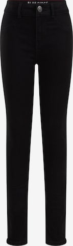 WE Fashion Skinny Jeans in Zwart: voorkant