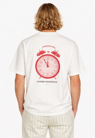 Pockies - Camiseta 'Alarm' en blanco: frente