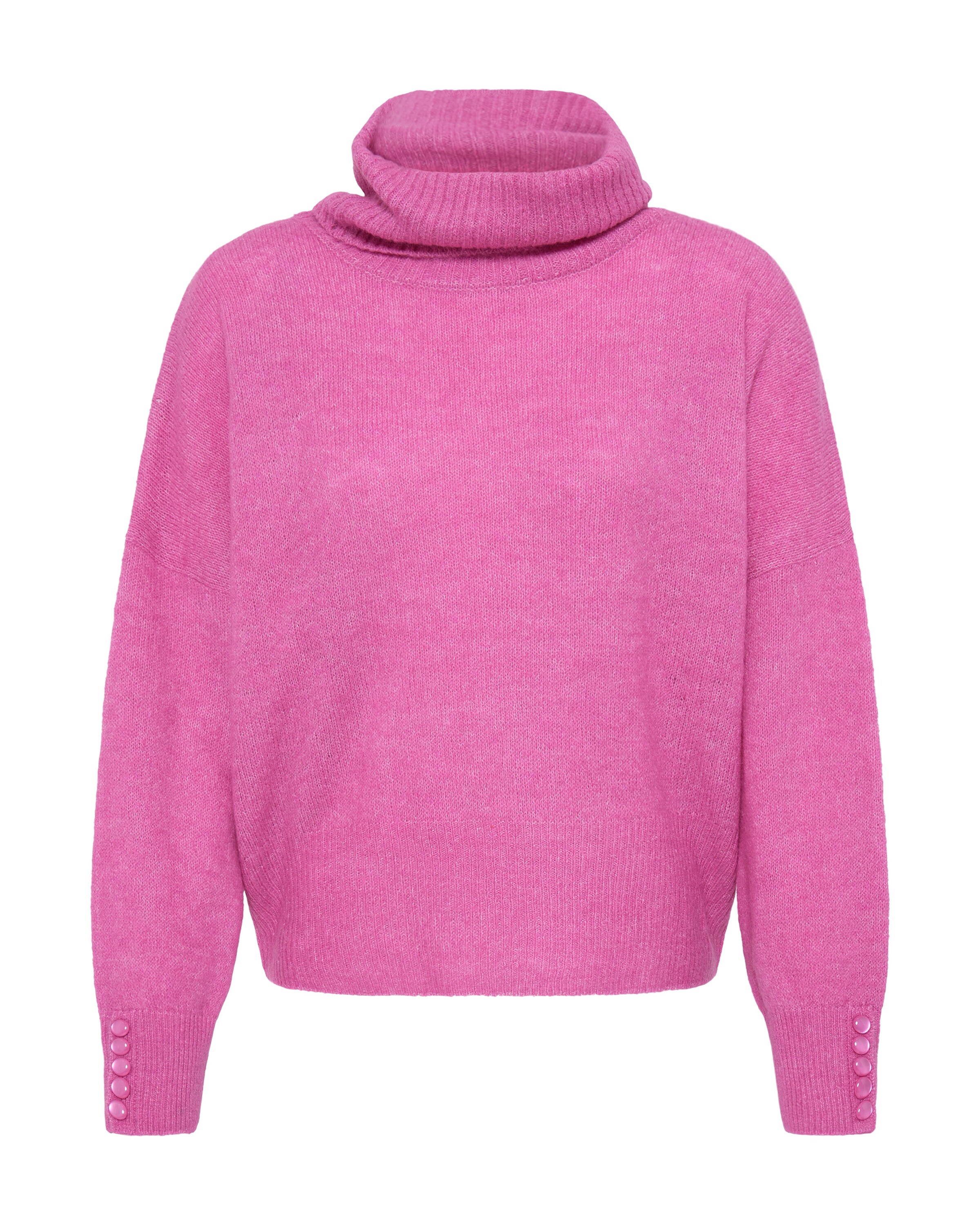 ICHI Sweater 'Kamara' in Purple: front