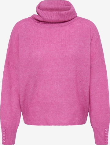 ICHI Sweater 'Kamara' in Purple: front