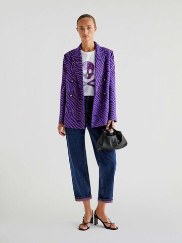 Blazer 'Trize' di Scalpers in lilla