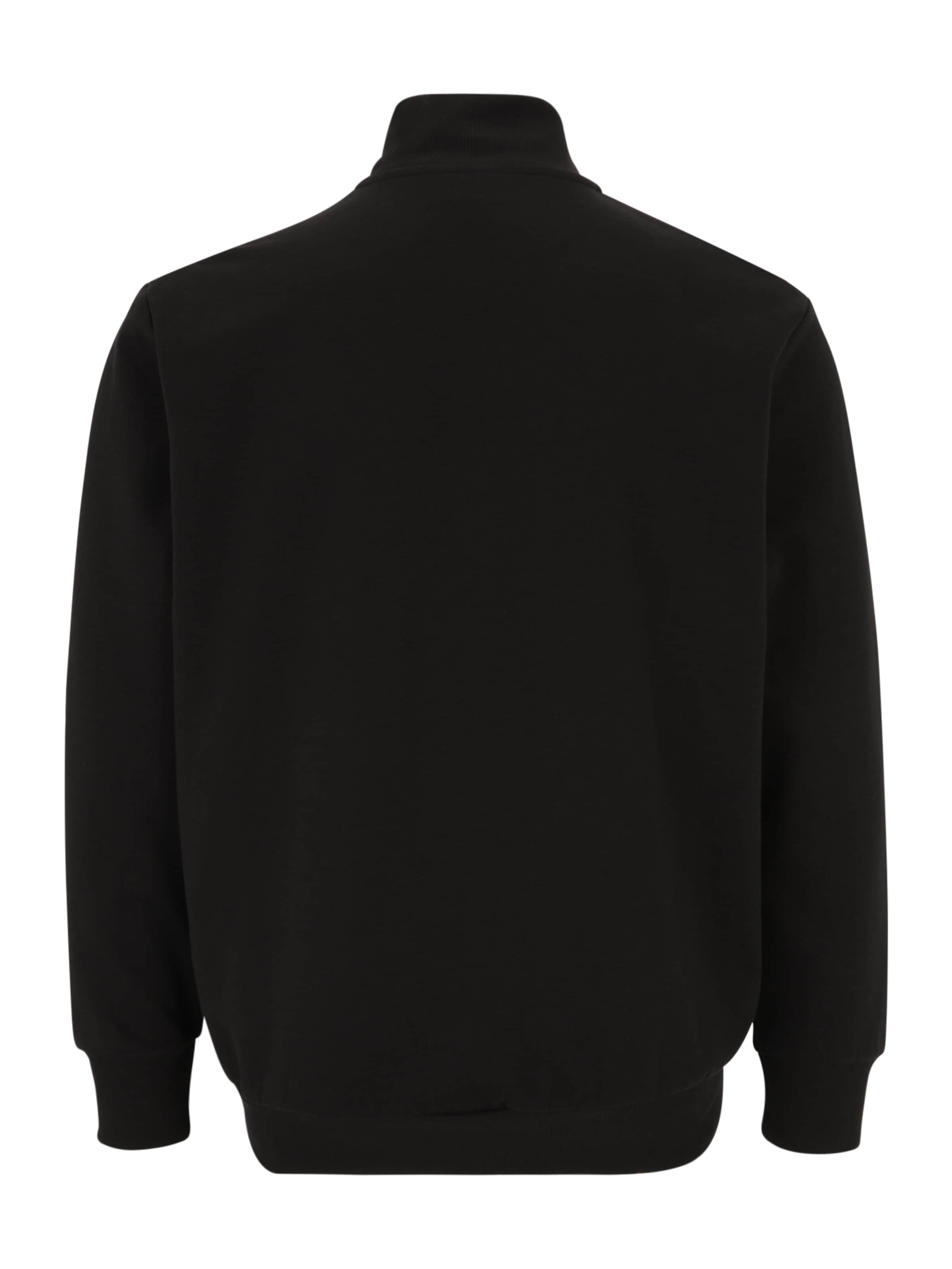 Veste de survêtement 'JJEPaulos' Jack & Jones Plus en noir