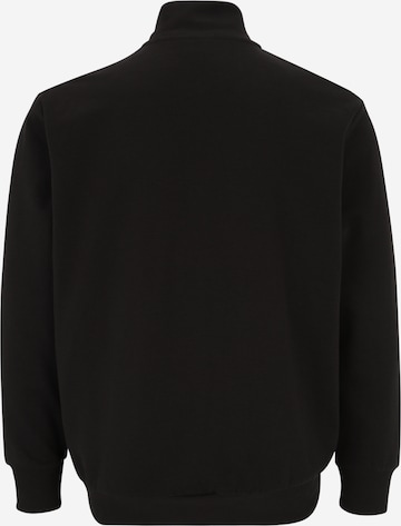 Jack & Jones Plus Bluza rozpinana 'Paulos' w kolorze czarny