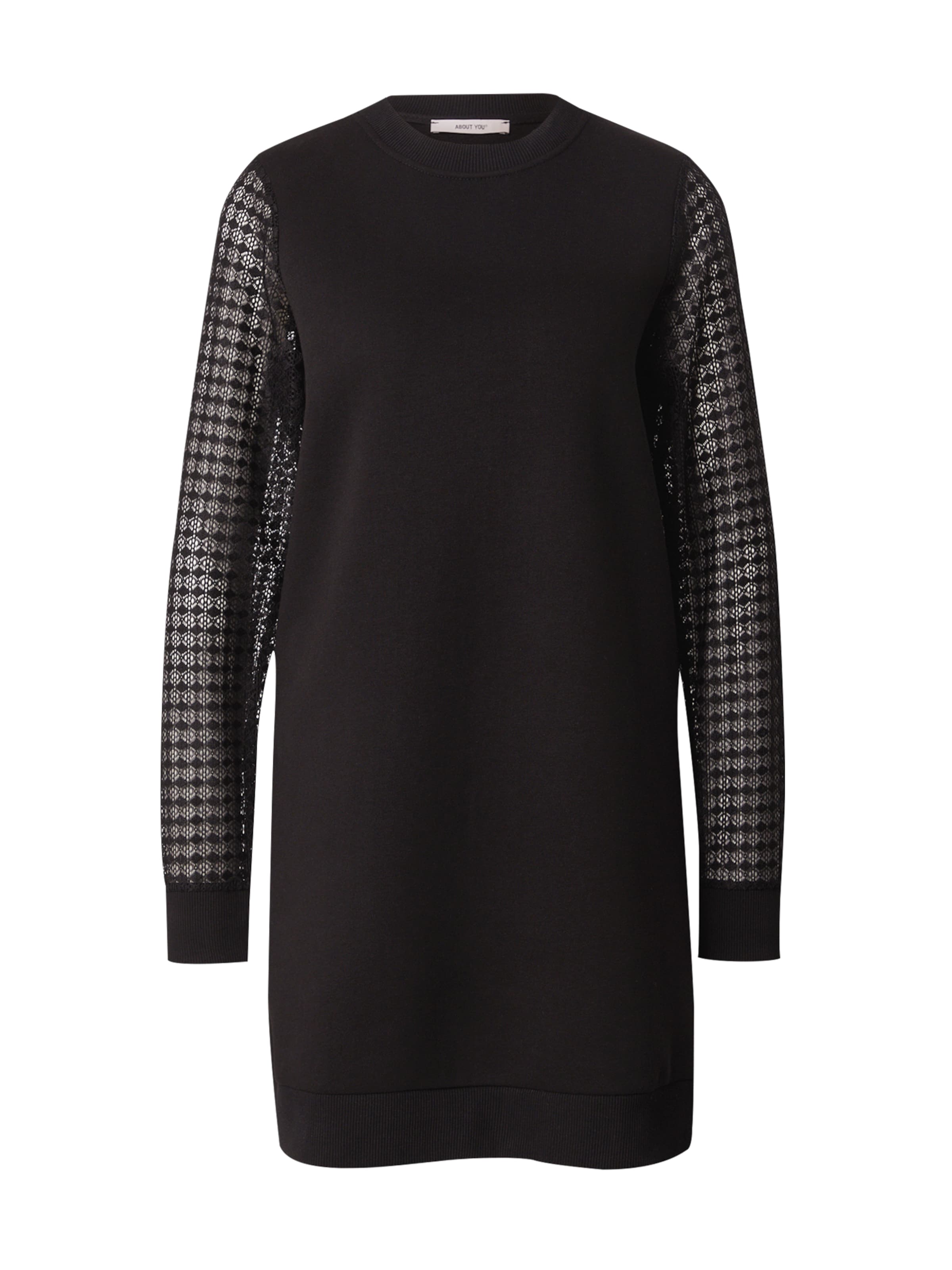 ABOUT YOU Sukienka &#x27;Eva&#x27; w kolorze czarny: przód