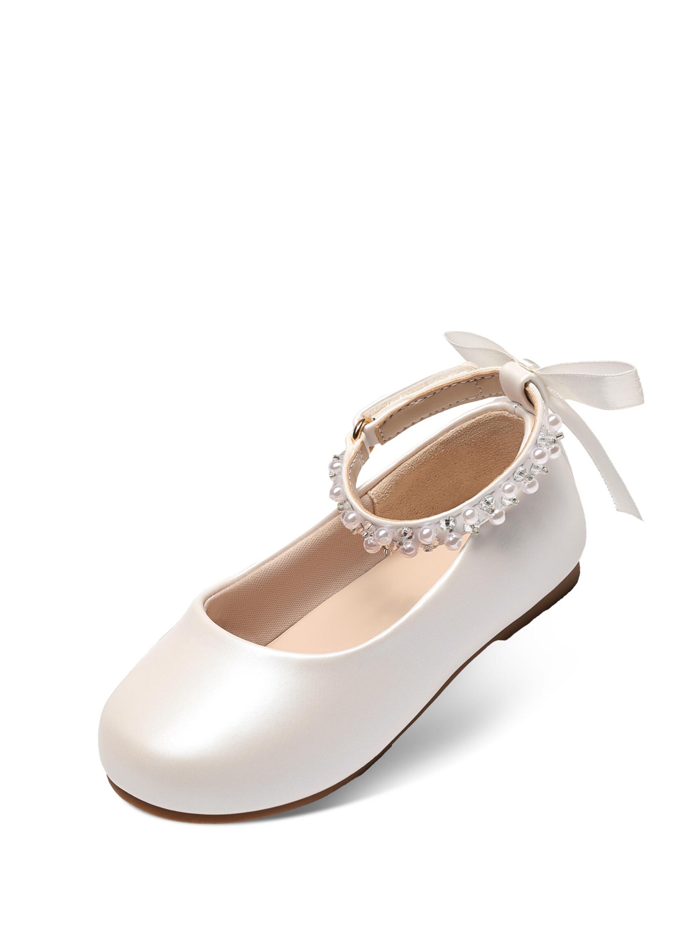 Dream Pairs Ballerina's in Wit: voorkant
