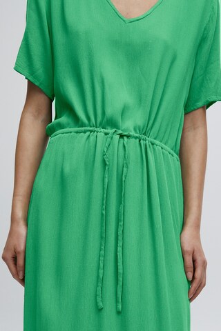 Robe 'Marrakech' ICHI en vert