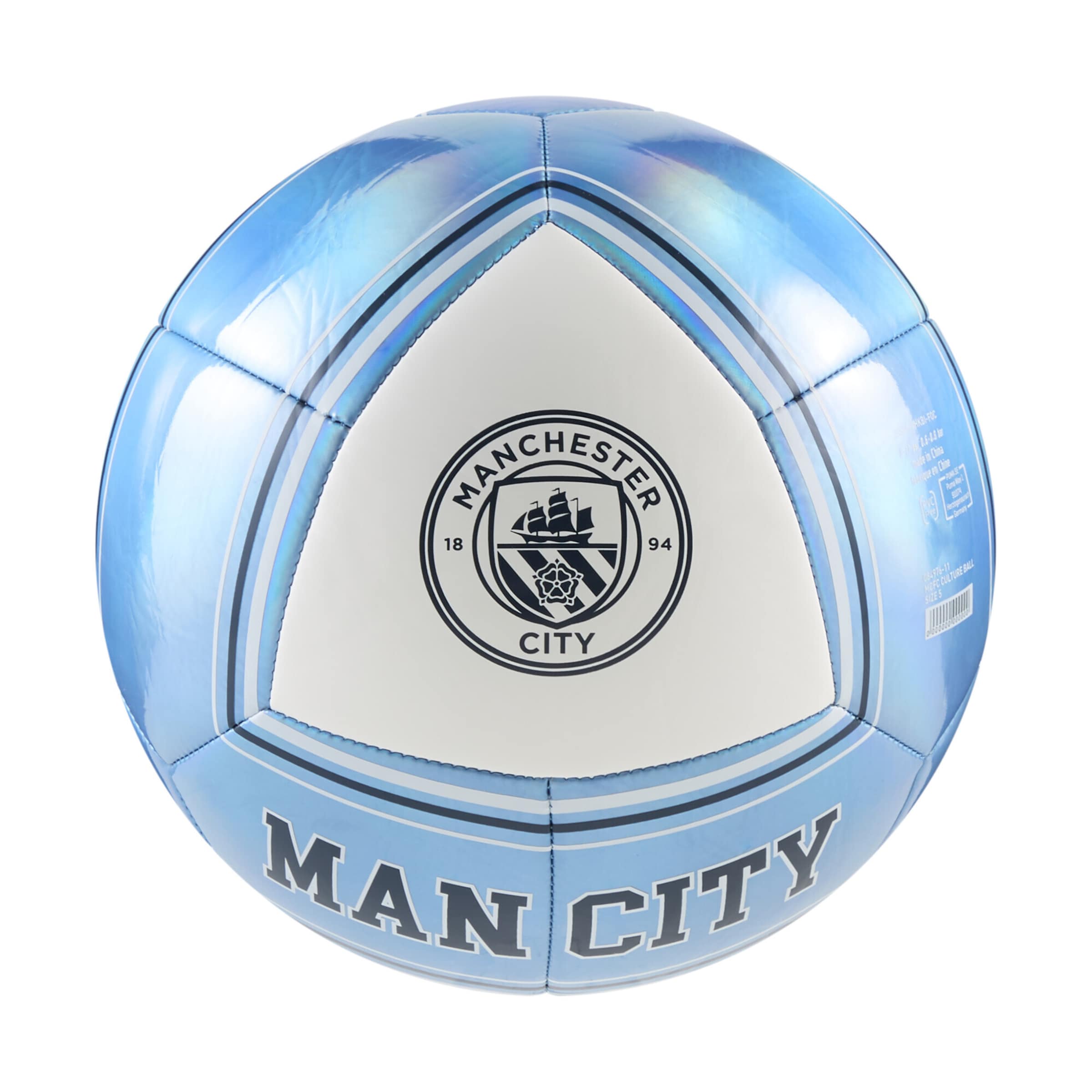 PUMA Ball 'Manchester City' in Blau: Vorderseite