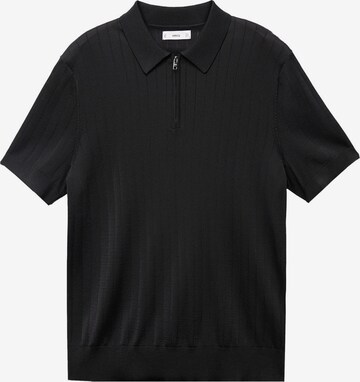 MANGO MAN Shirt 'Ruisenor' in Black: front