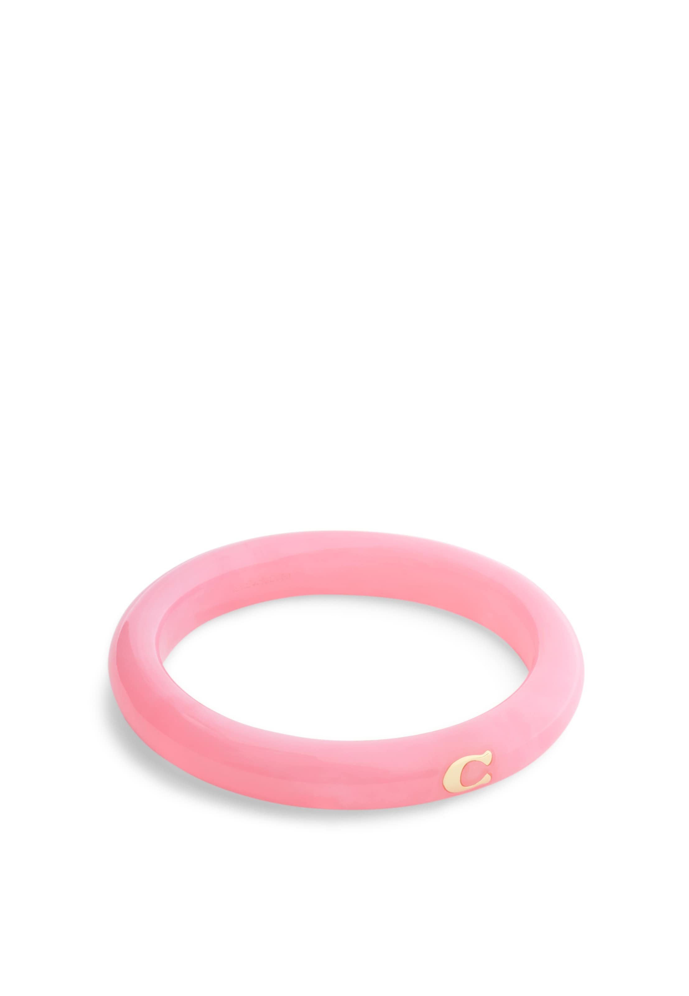 Braccialetto 'Signature C' di COACH in rosa: frontale