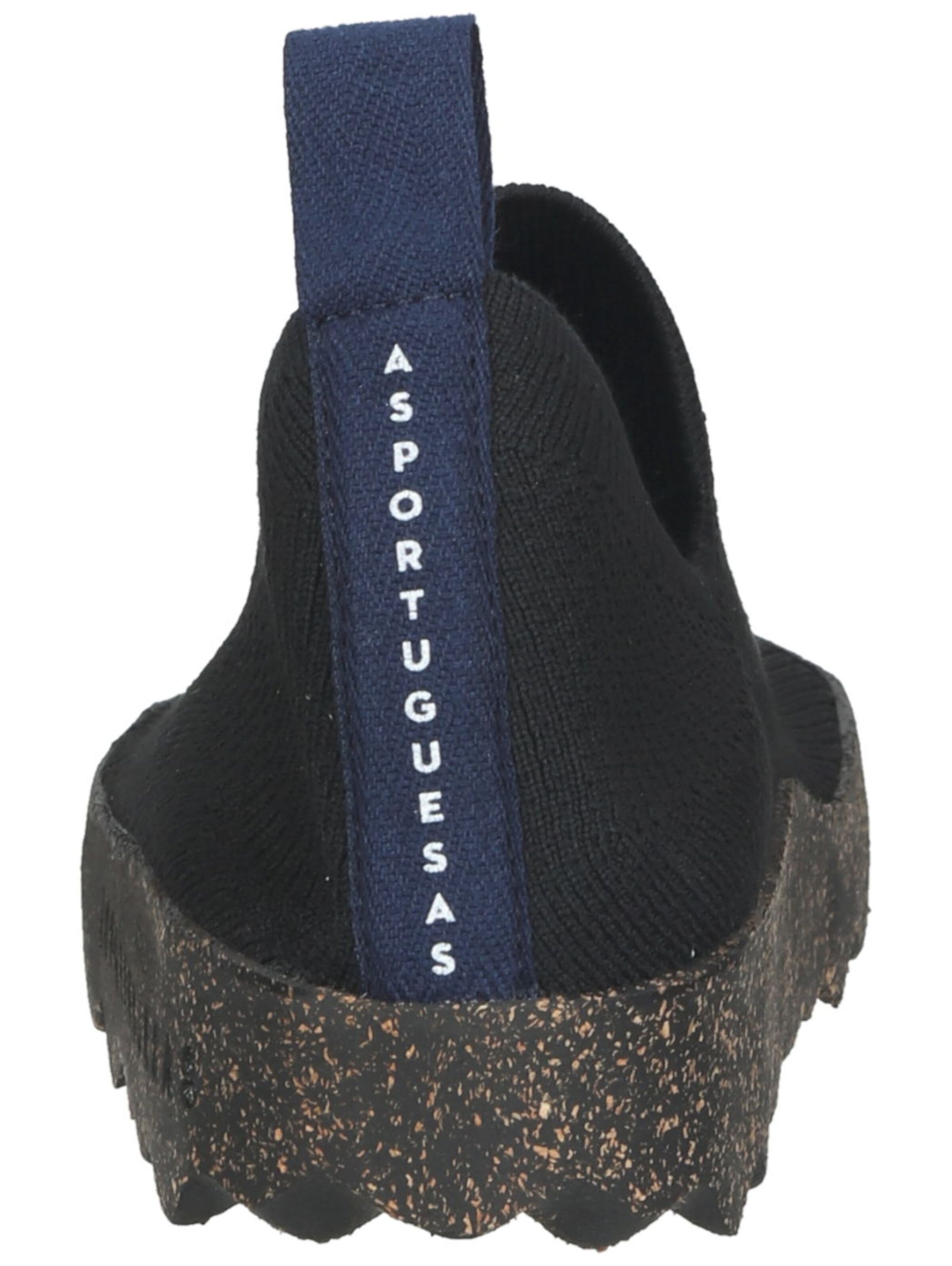 Asportuguesas Hausschuhe in Schwarz