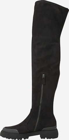 Kennel & Schmenger Over the Knee Boots 'ROLL' in Black