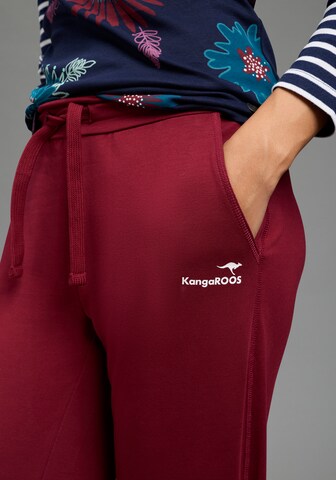 KangaROOS Tapered Hose in Rot