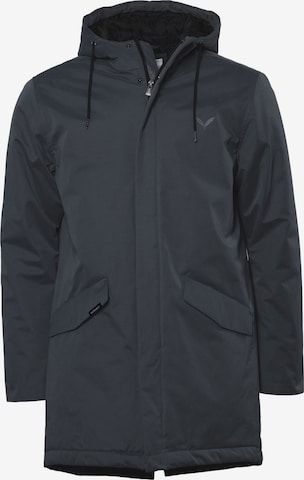 Parka di mezza stagione 'Peter' di Kleinigkeit in blu: frontale
