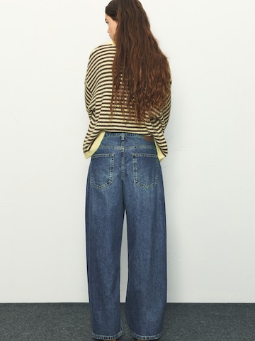 Baggy Jean Pull&Bear en bleu