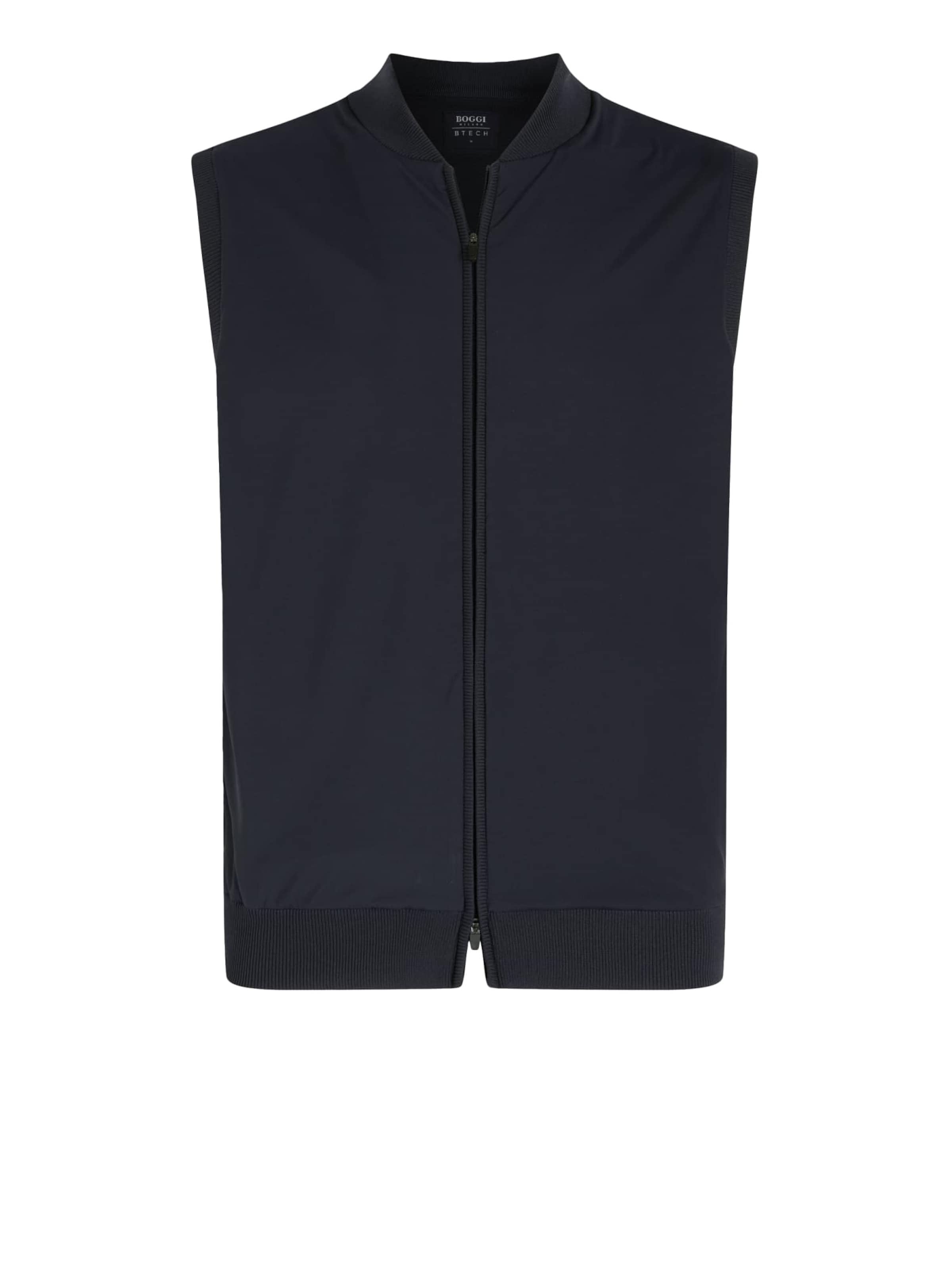 Boggi Milano Vest in Blue: front