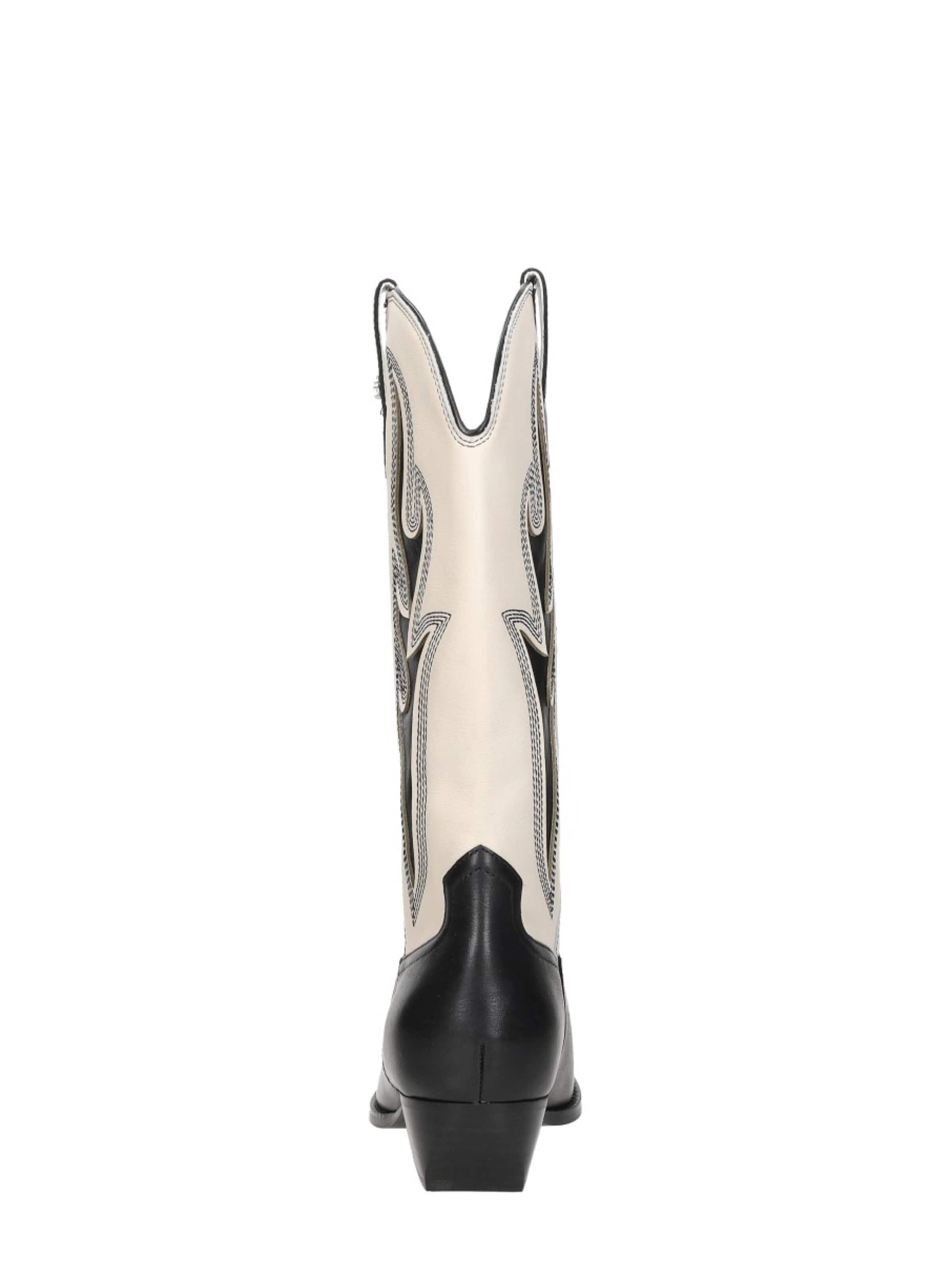 GUESS Cowboylaarzen 'Largena' in Zwart