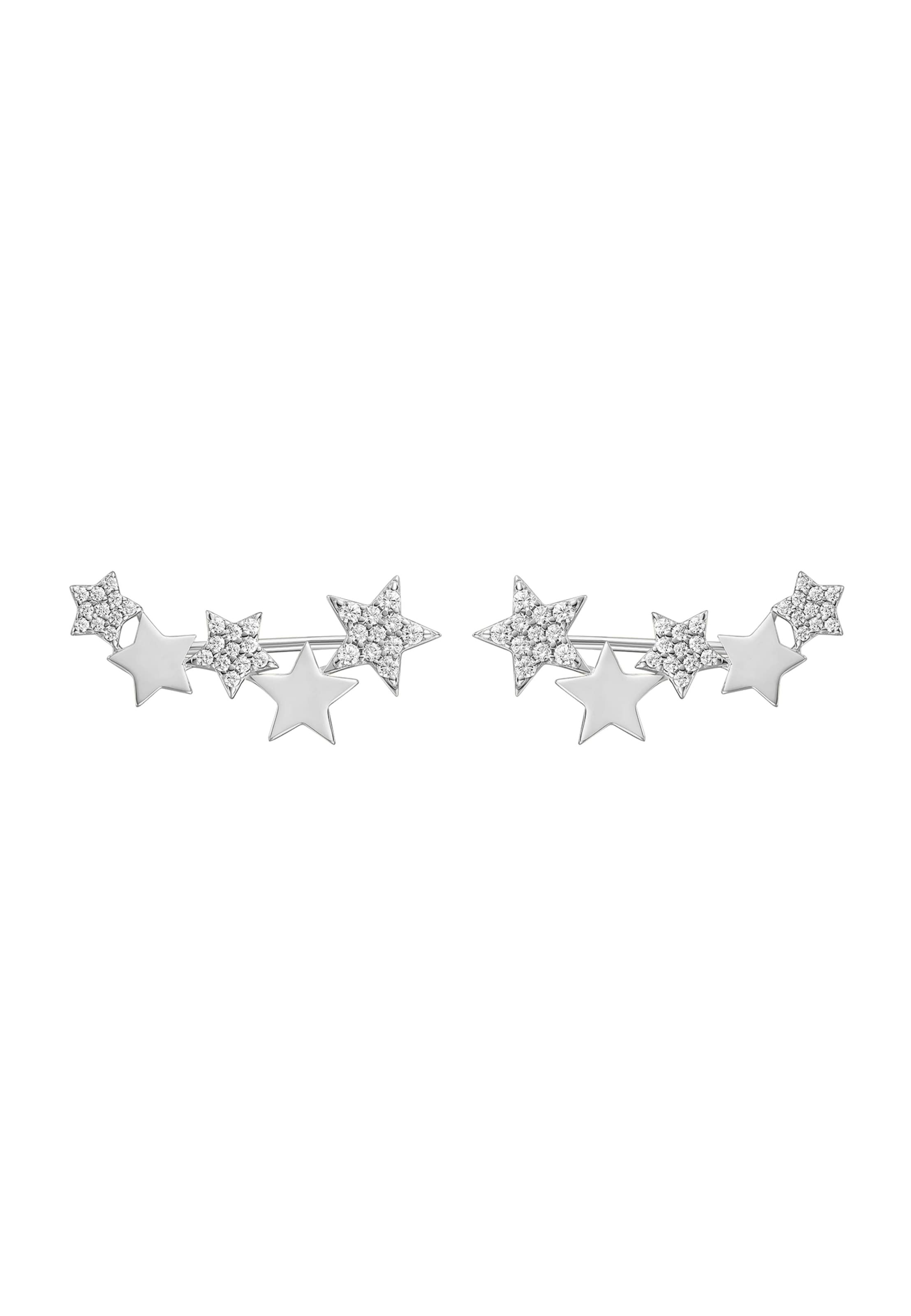 Nana Kay Earrings in Silver: front